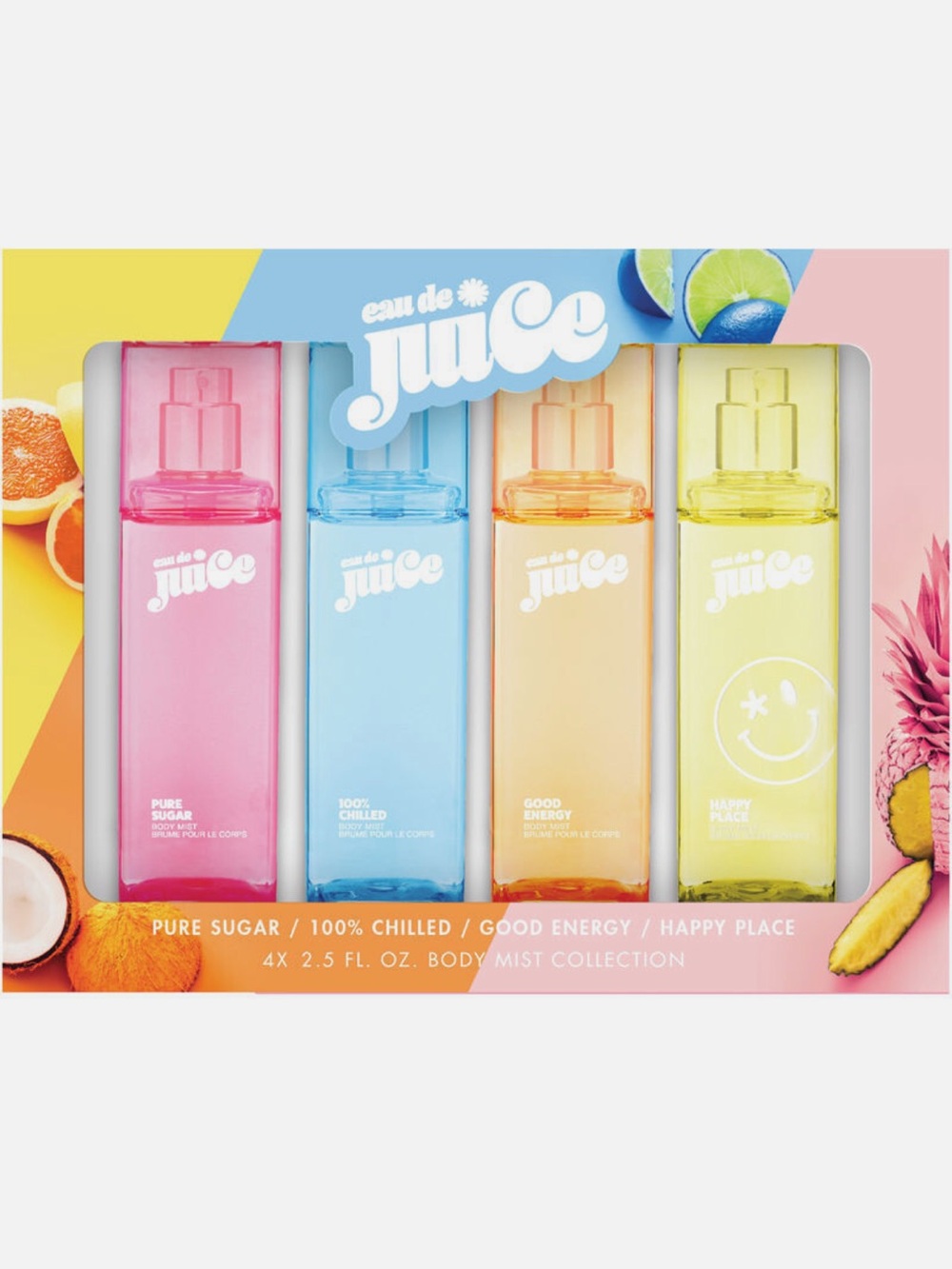Cosmopolitan Eau de Juice Fragrance Mist Set of 4